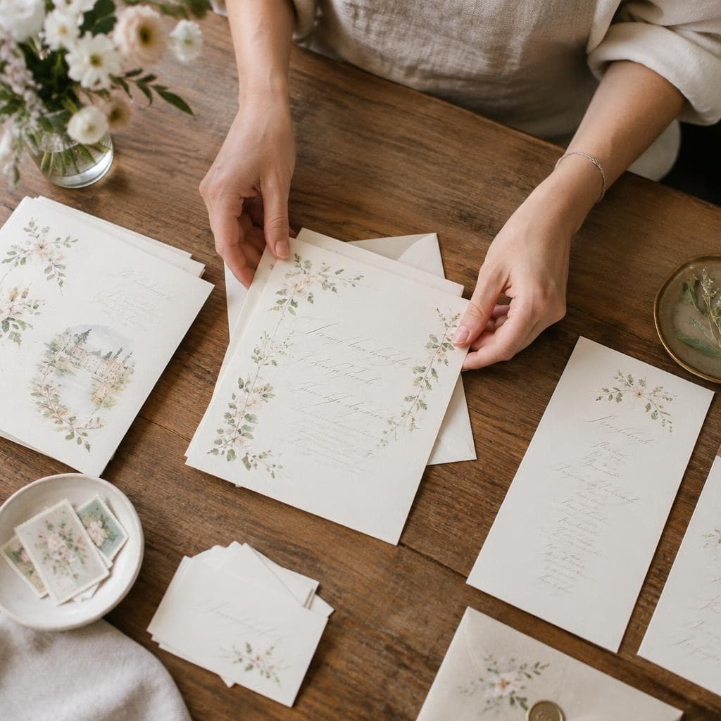 Wedding stationery
