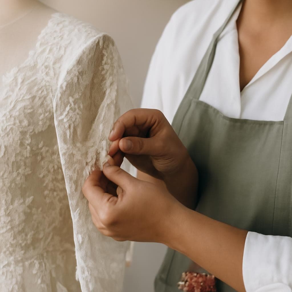 Wedding dress alteration