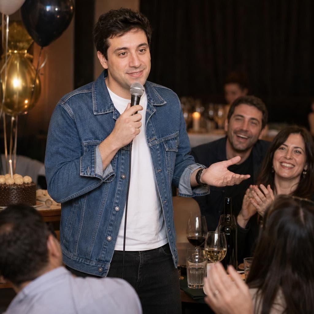 Set de comedia para fiesta