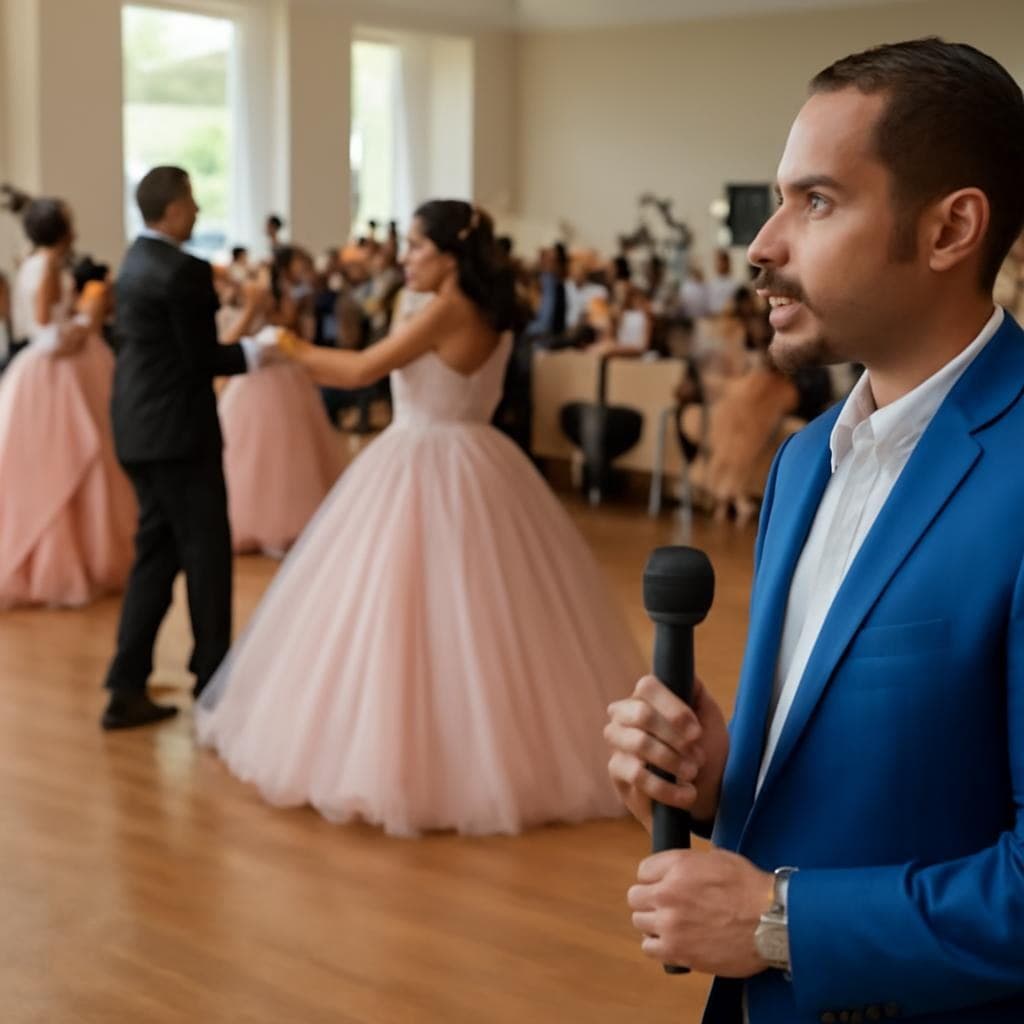 DJ and MC quinceañera package