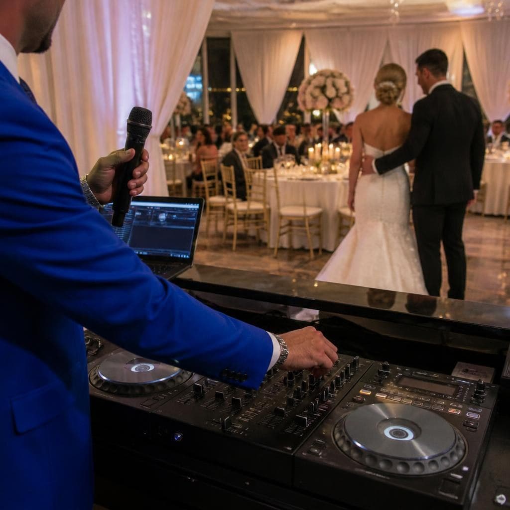 DJ and MC wedding package
