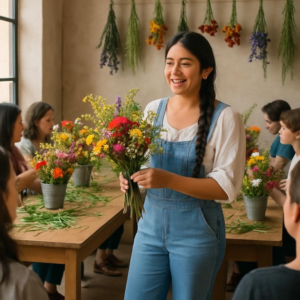 Taller de arreglo floral