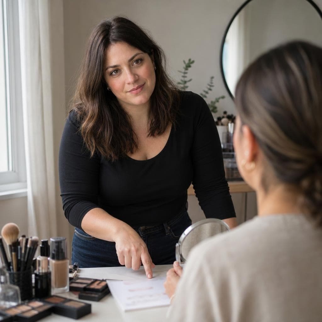 Self-makeup class