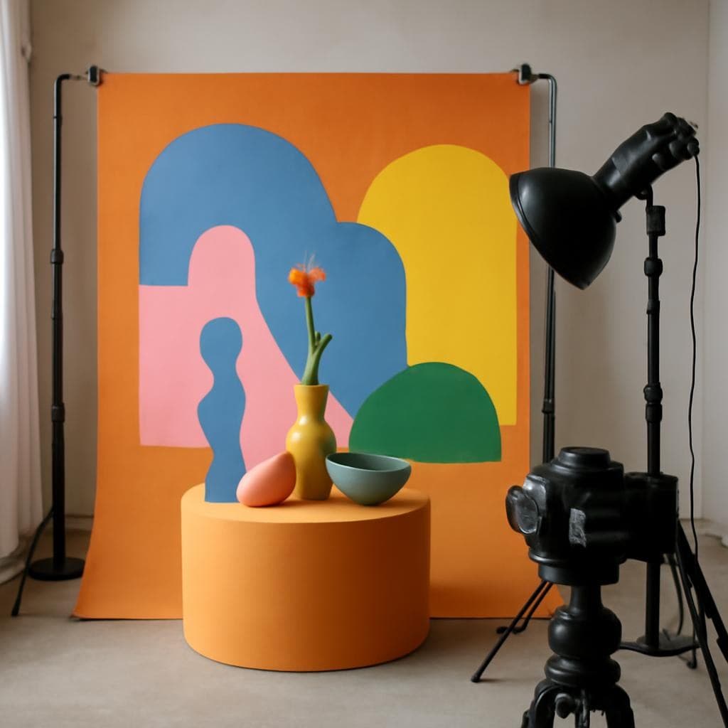 Set para sesión de foto