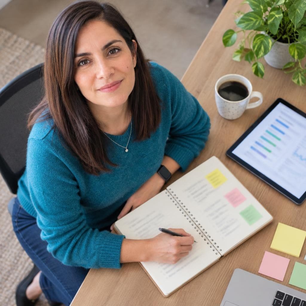 Sesión de estrategia de contenido
