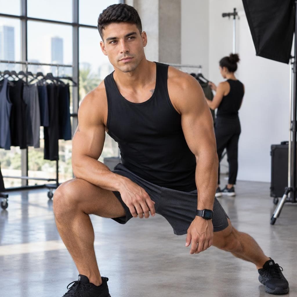Activewear shoot