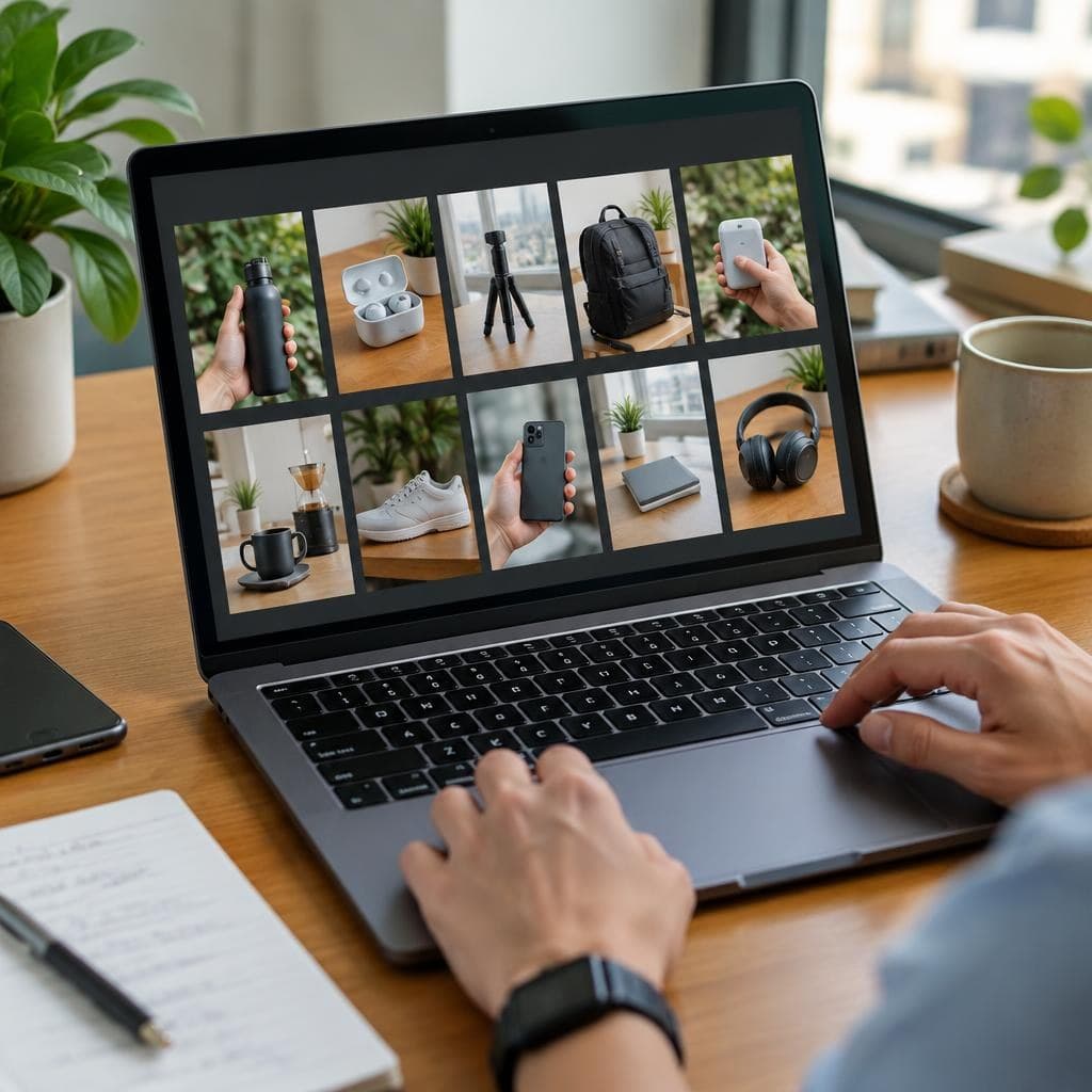 Set of 10 product photos