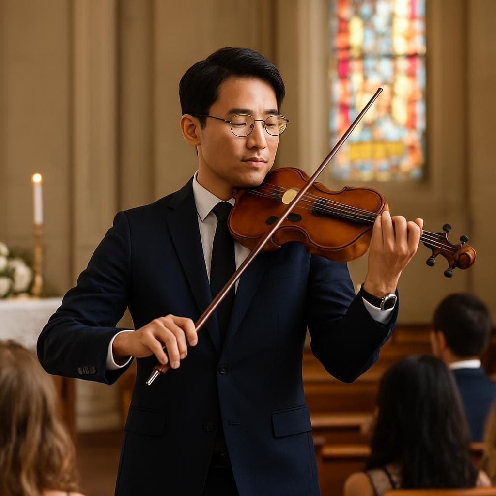 Violin for ceremony