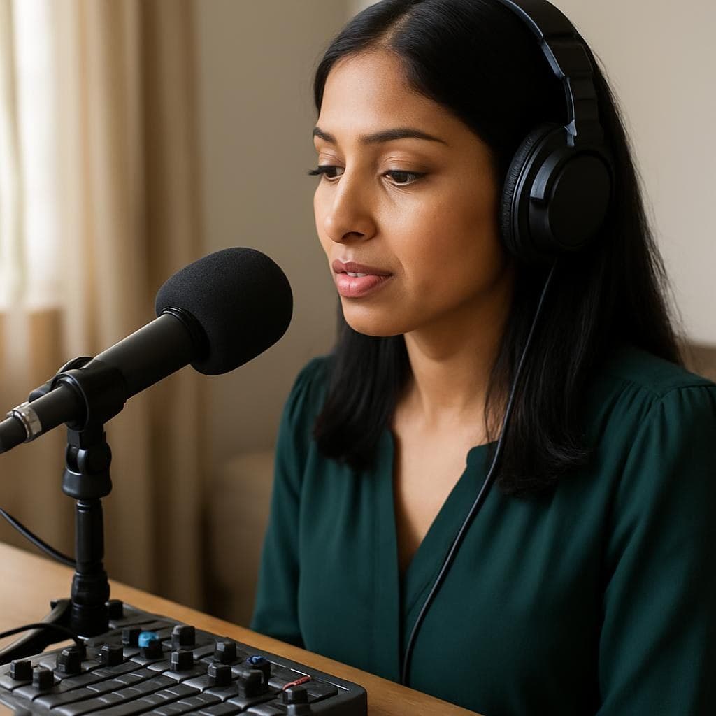 English voiceover