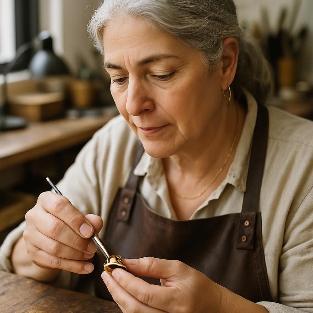 Antique jewelry restoration