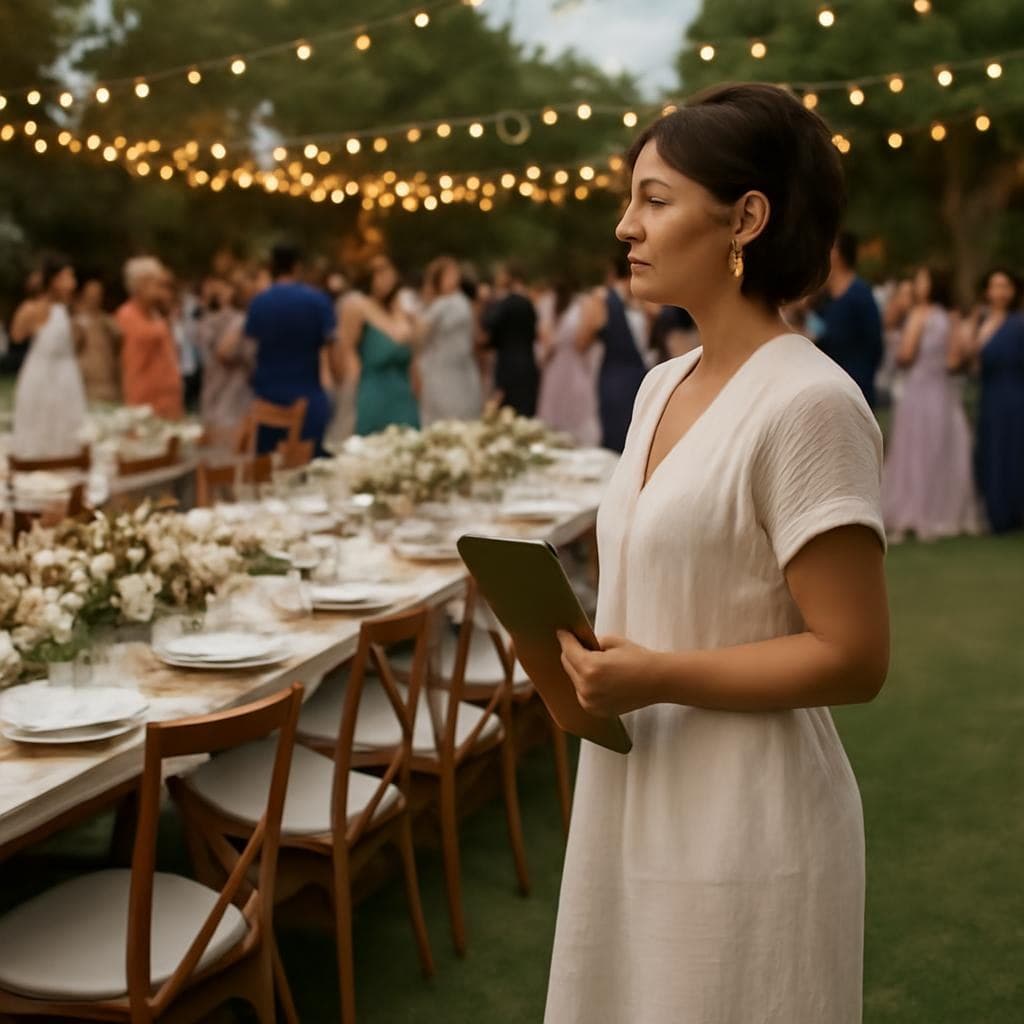 Wedding day coordination