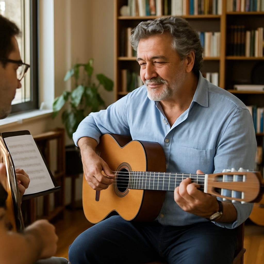 Clase de guitarra