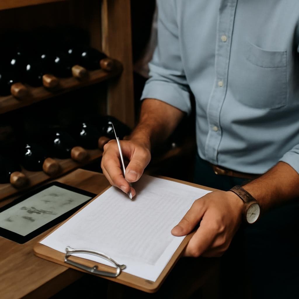 Cellar organization and plan