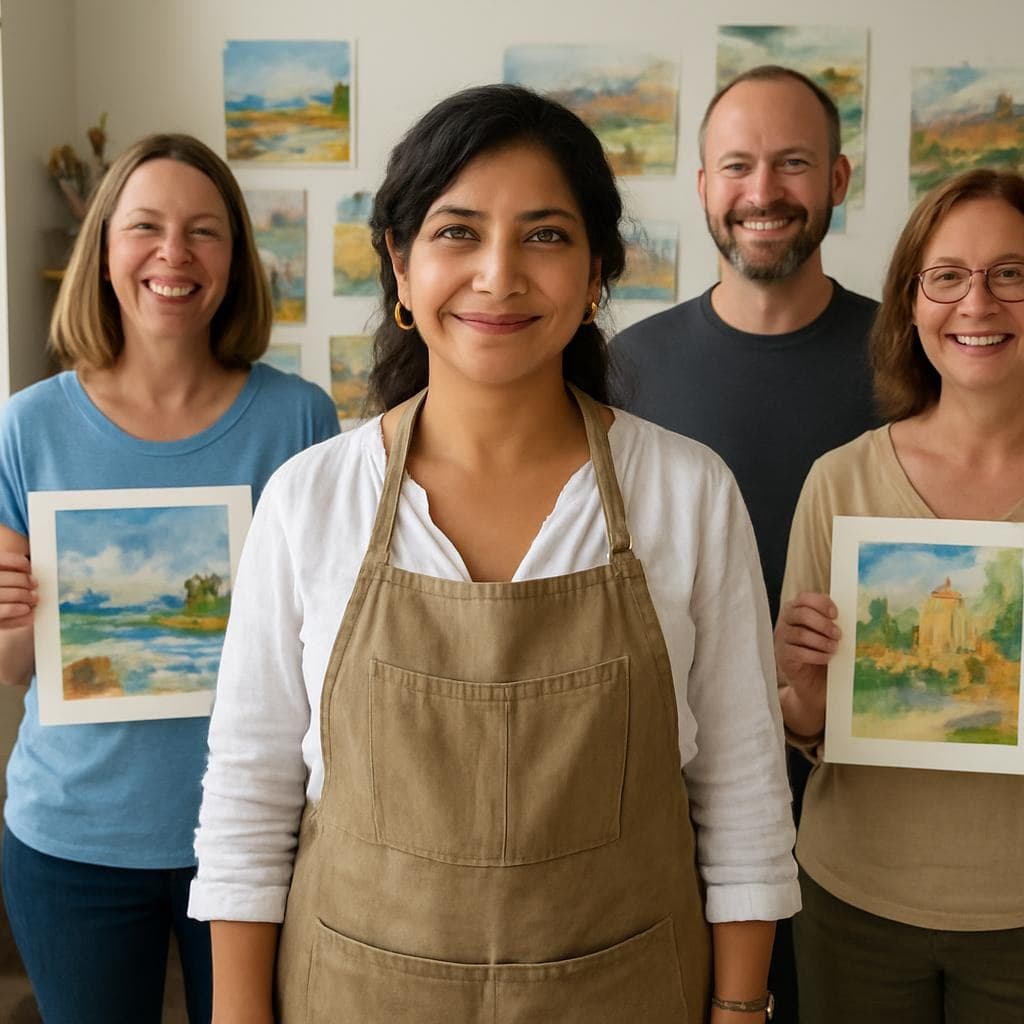 Saturday watercolor workshop