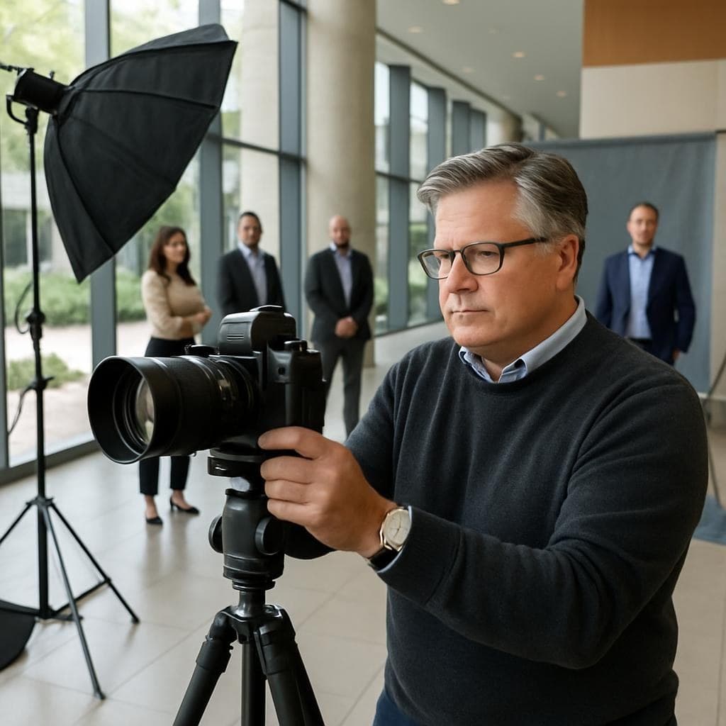 Team portraits at your office