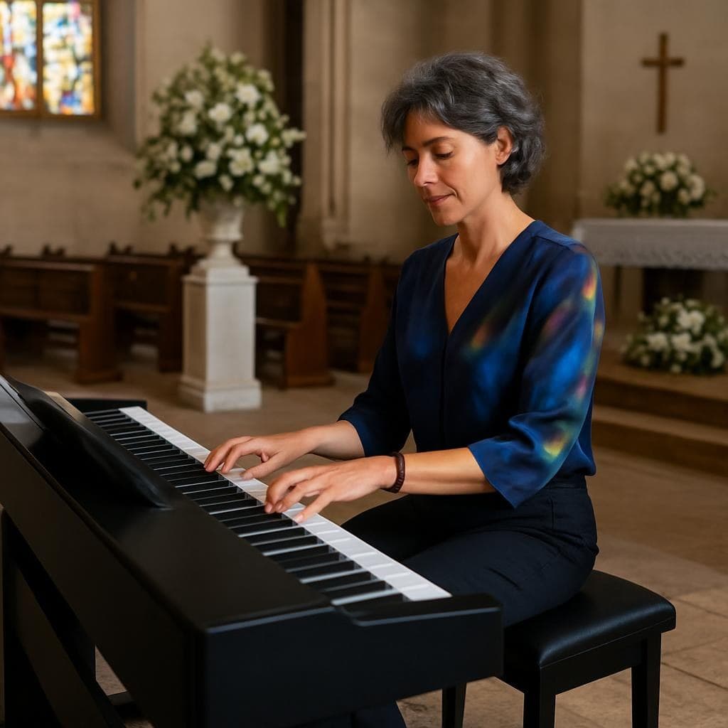 Piano for a ceremony