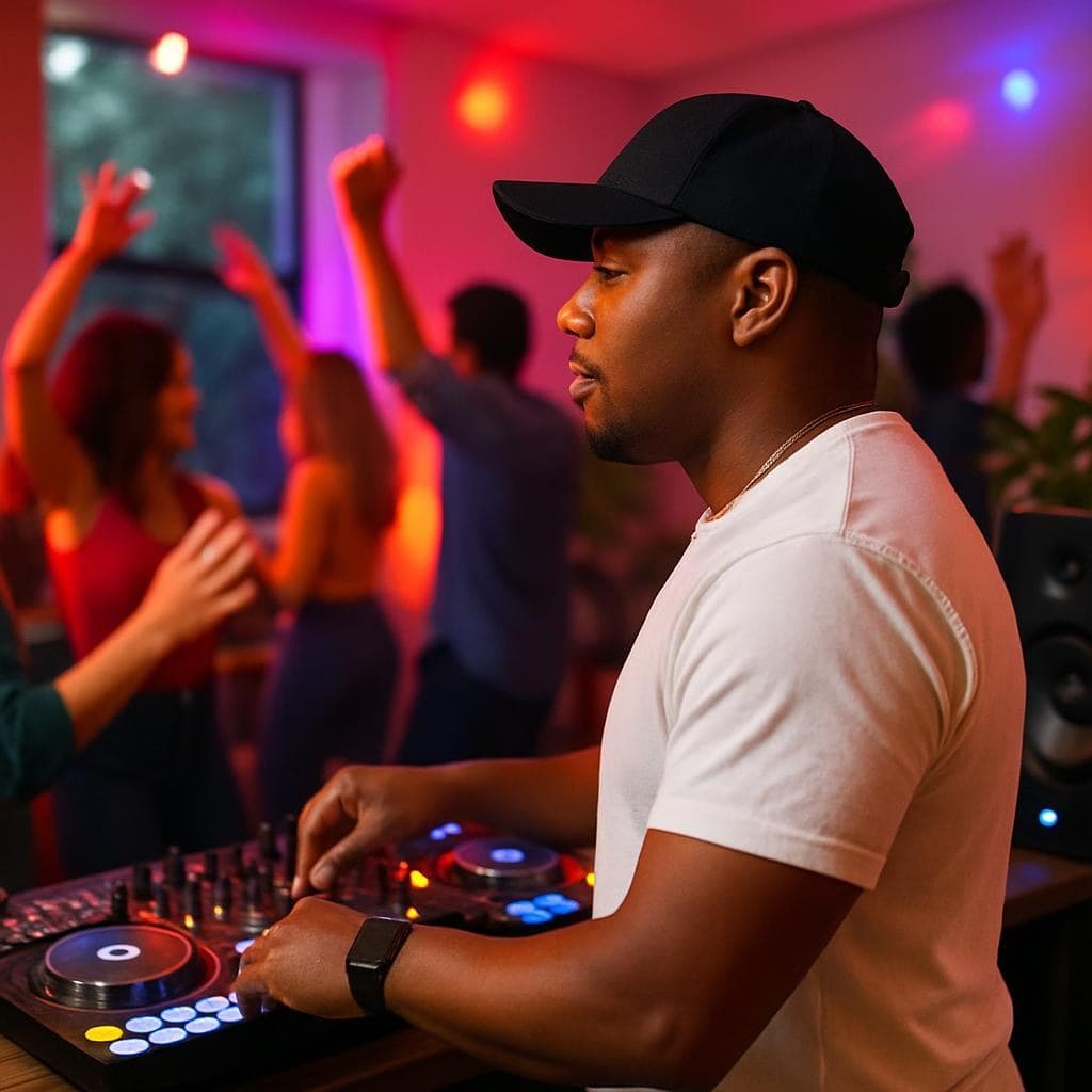 DJ for a private party