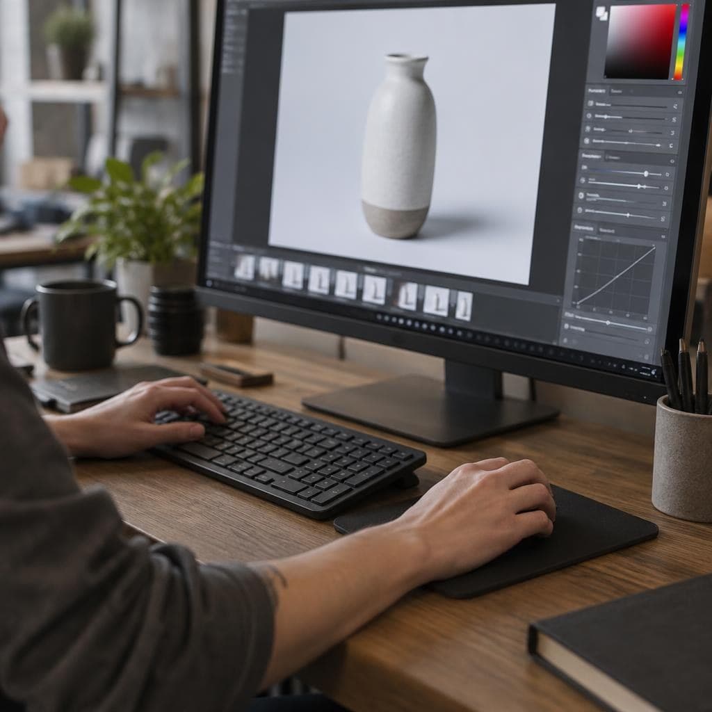 Product retouching