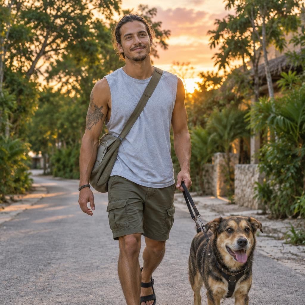 Sunset walk