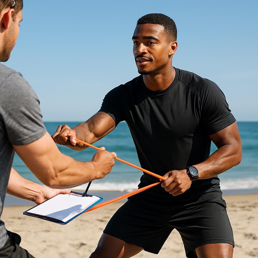 Personal training session