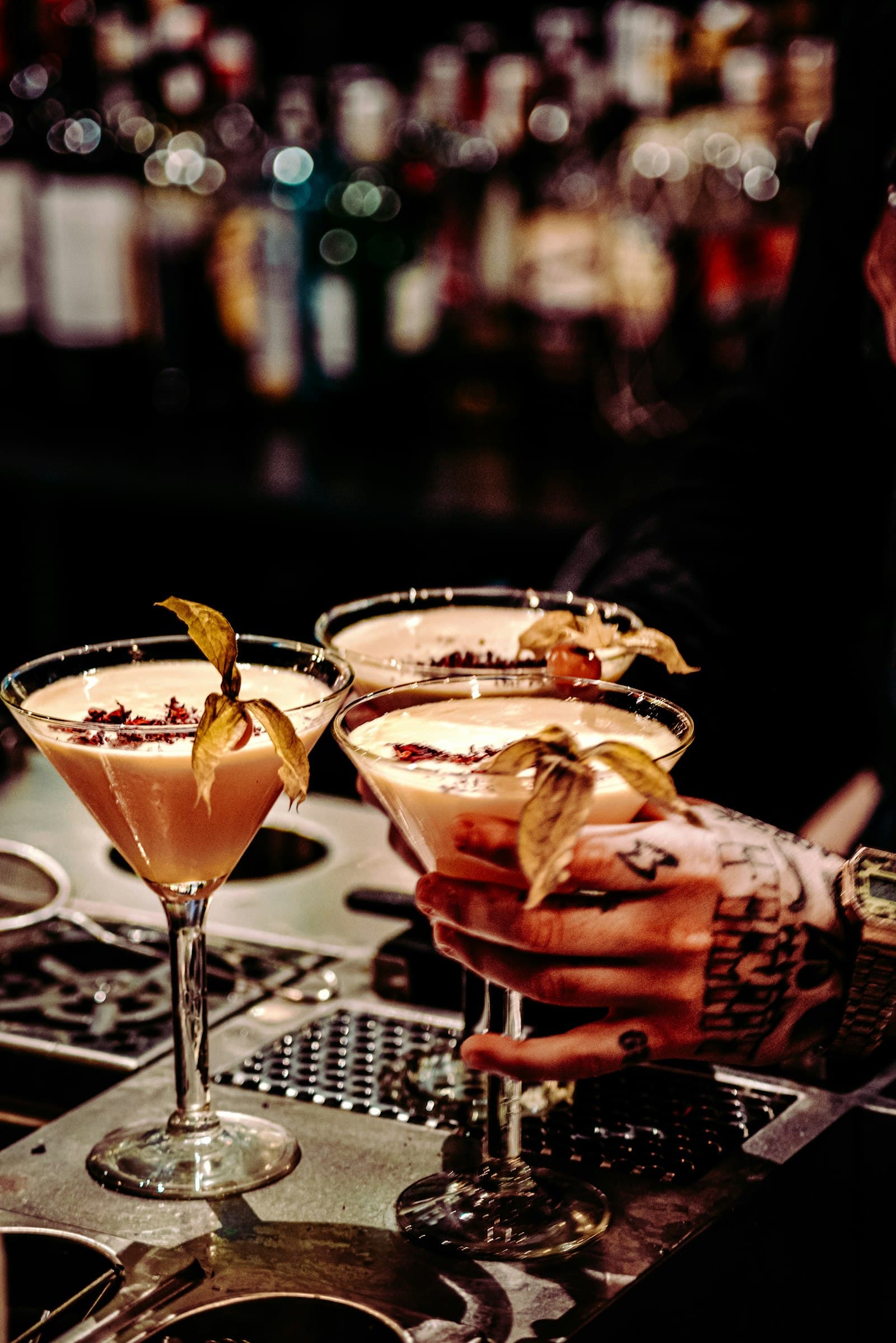 Bar service for an event