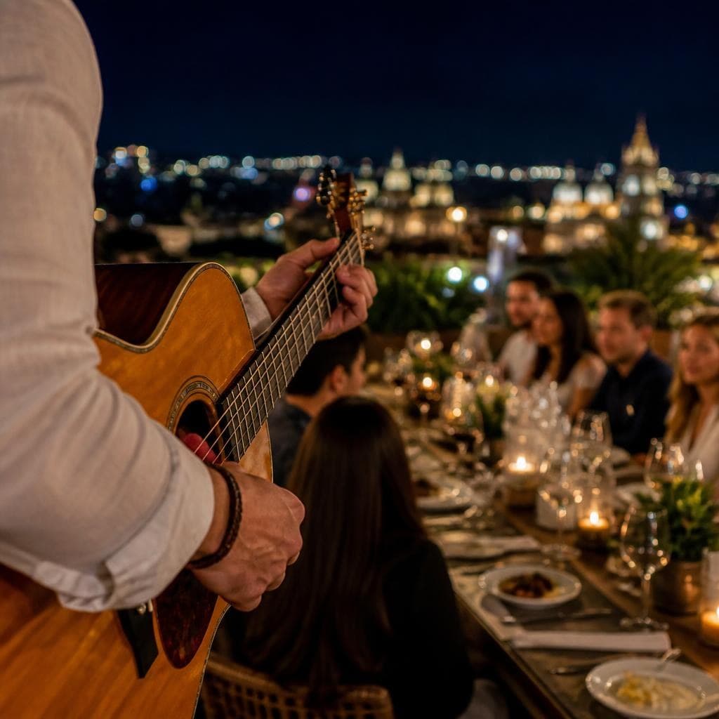 Acoustic set for dinner