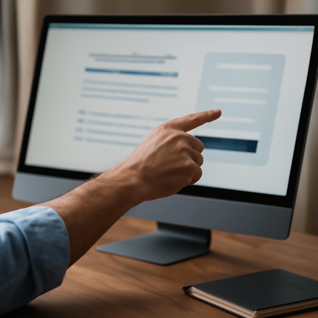 Landing page copy