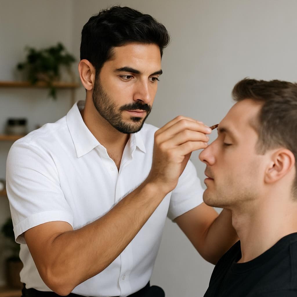 Men's brows