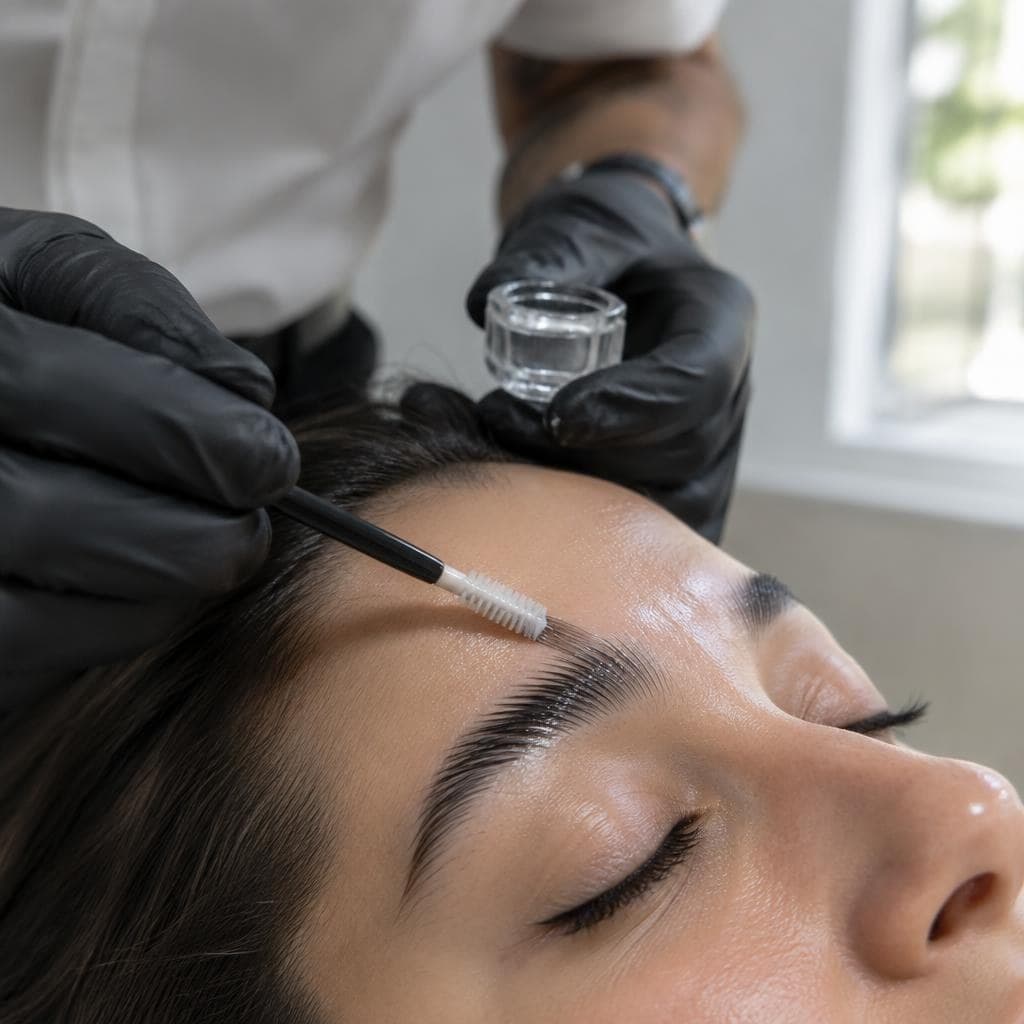 Brow lamination