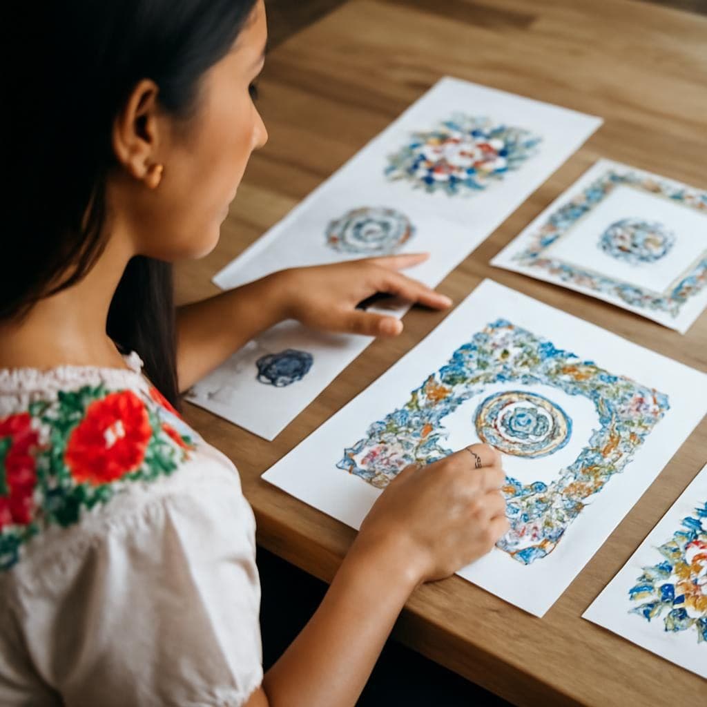 Identidad visual ilustrada