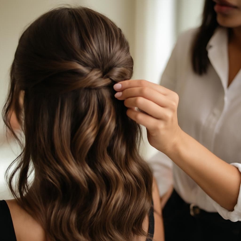 Occasion hairstyle