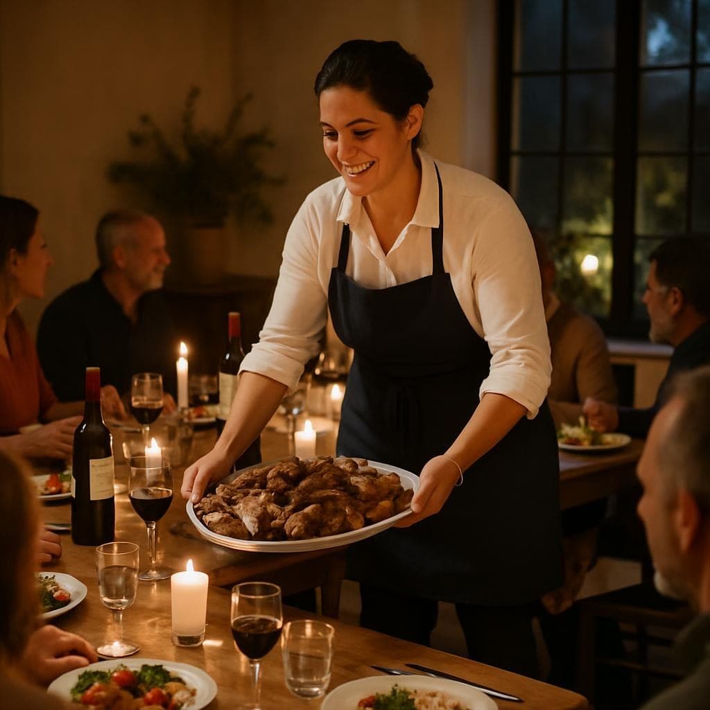 Full dinner with wines