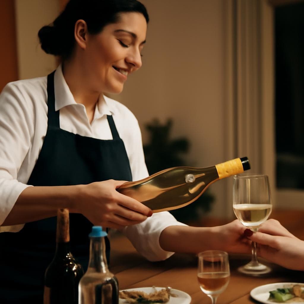 Wine selection and service