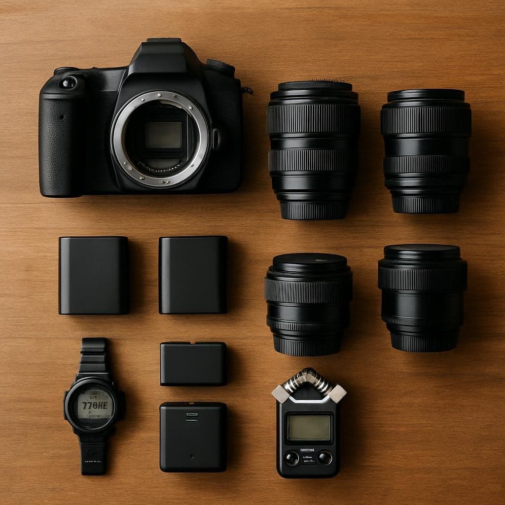 Camera day with own kit