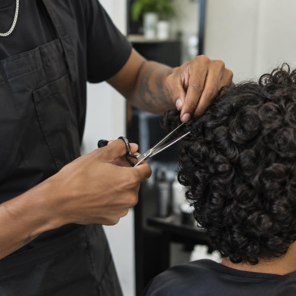 Curly cut