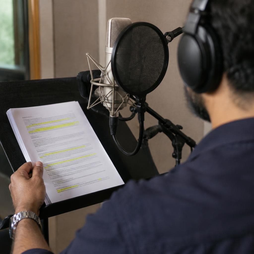 Voice demo for your script