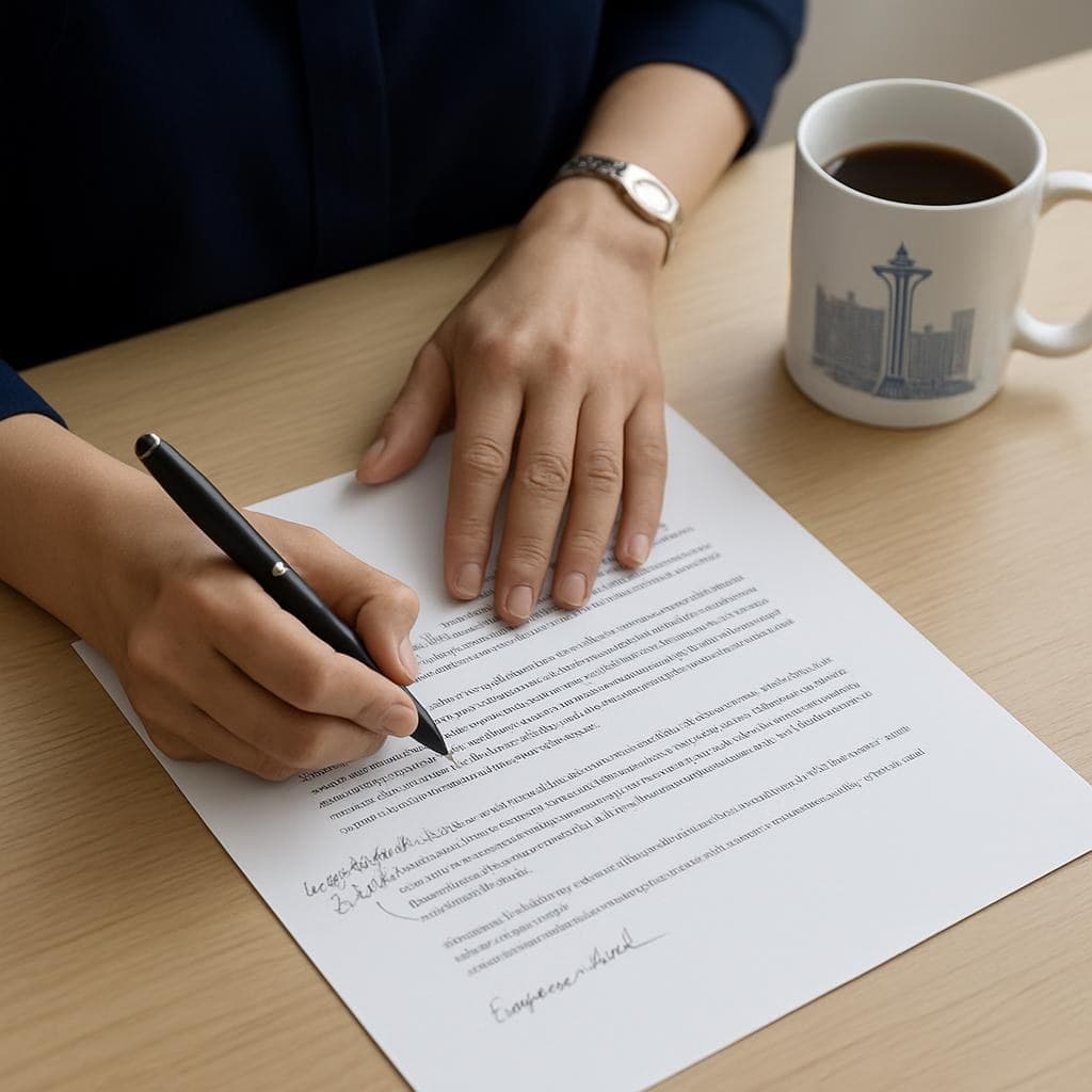 Cover letter